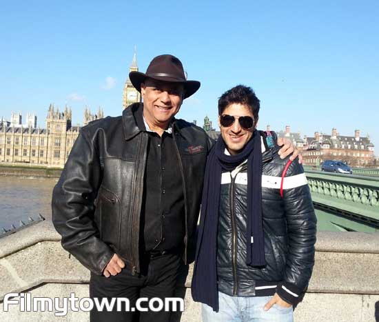 Rahul Choudhary with Puneet Issar