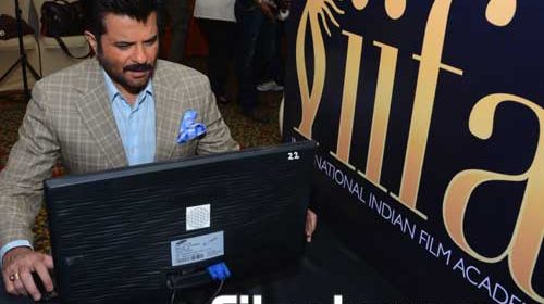 Anil Kapoor casting the first vote at 16 IIFA voting weekend