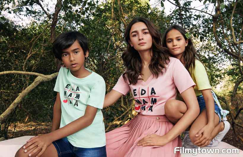 Alia Bhatt launches Ed-a-mamma line of clothing for kids