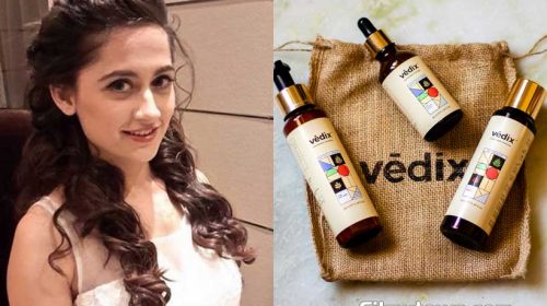 Sanjeeda Sheikh endorses Vedix