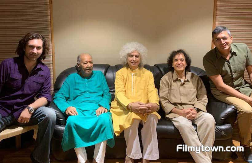 Rahul Sharma, Shivkumar Sharma, Hariprasad Chaurasia, Zakir Hussain