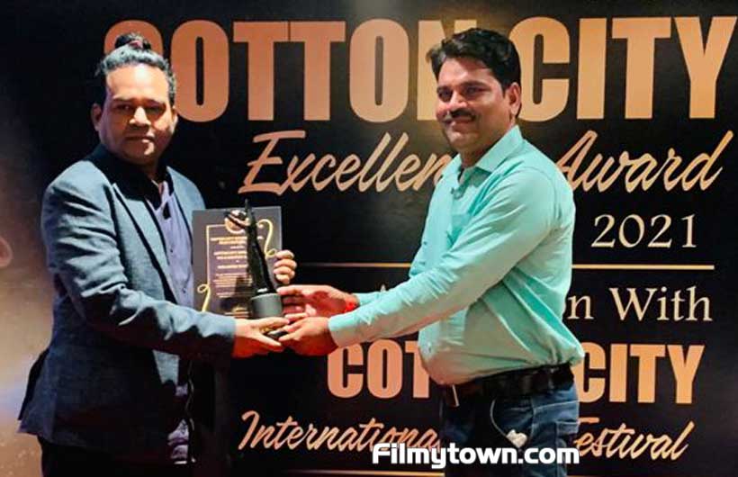 Girish Wankhede Cotton City Excellence Kala Gaurav Award