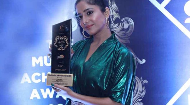 Mumbai Achievers Award for Kate Sharma
