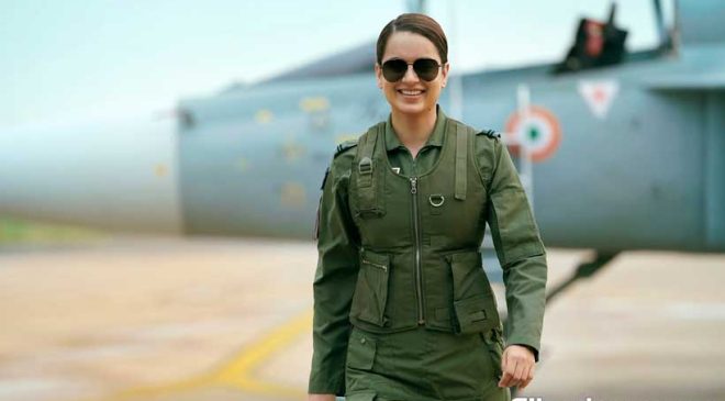 Kangana Ranaut plays Air Force pilot Tejas Gill in the film Tejas, to release next Dussehra
