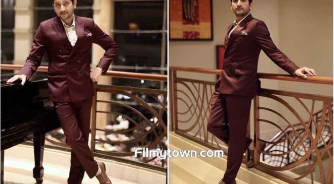 Parambrata Chatterjee appears super hot in Wine Coloured suit at an award function