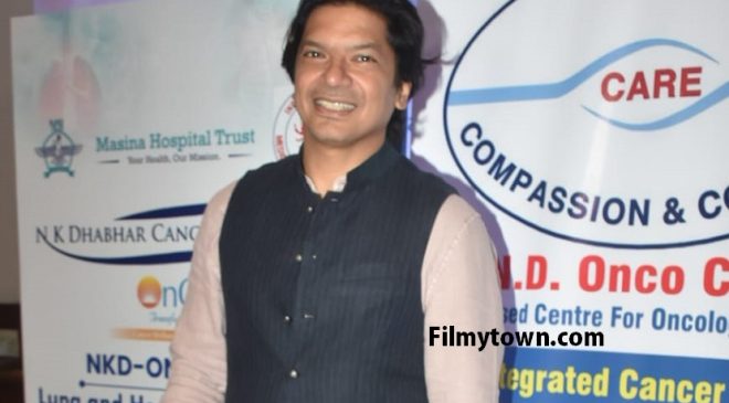 Shaan conveys positive message against prevention of Cancer