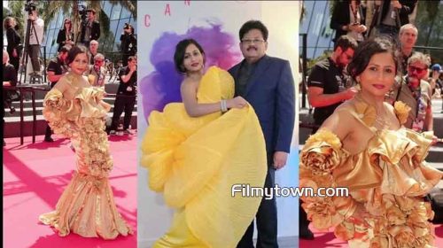 Mohan Vadlapatla, Jo Sharma at world premier at Cannes 2025 of M4M Motive for Murder