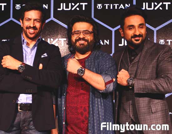 Kabir Khan, music director Pritam and actor Vir Das come together to celebrate the launch of JUXT