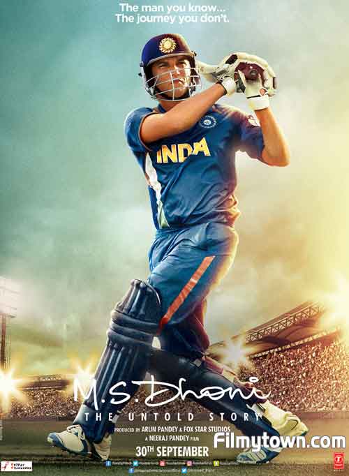 M.S. Dhoni : The Untold Story poster