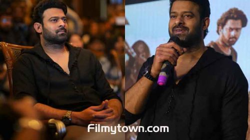 Prabhas in Bengaluru for Saaho promotions