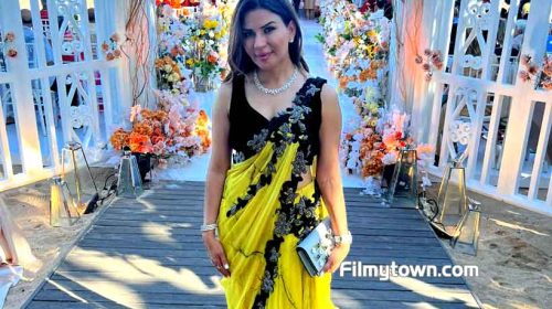 Paris Keswani's enchanting appearance at a wedding in Bali