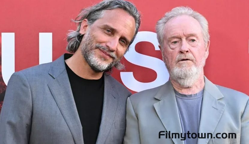 Fede Alvarez with Ridley Scott