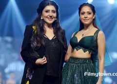 Dazzlng Nushrat Bharucha in Archana Kochhar’s Midnight Ebony Collection