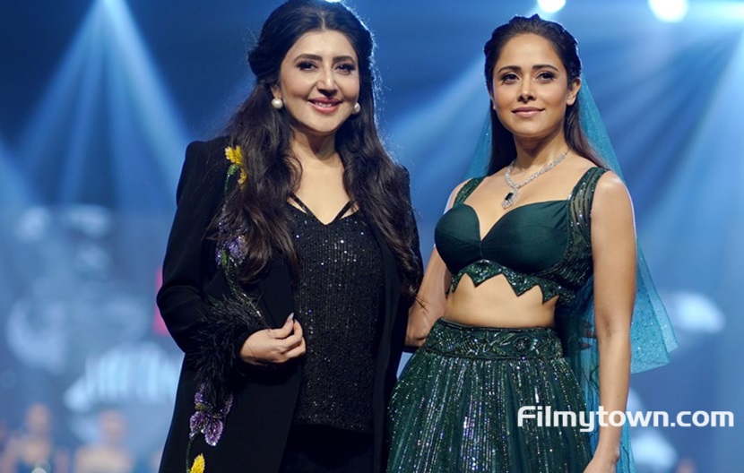 Nushrat Bharucha and Archana Kochhar, Dubai, Midnight Ebony