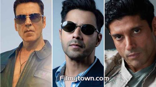 Akshay Kumar, Varun Dhawan and Farhan Akhtar donning patriotic characters